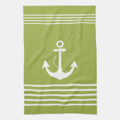 Groene handdoek voor autisch ontwerp (Verticaal)