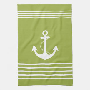 Groene handdoek voor autisch ontwerp