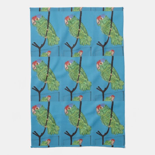 groene handdoeken (Verticaal)