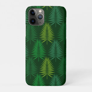 Groene handpalmen bladeren botanisch patroon Case-Mate iPhone case