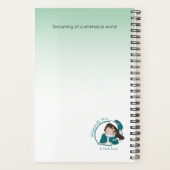 Groene Harlekijn Konijn Agenda (Achterkant)