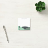 Groene Harlekijn Konijn Post-it® Notes (Kantoor)