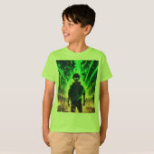 "Groene Harmonie T-shirt" T-shirt (Voorkant volledig)