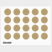 Groene Hart Bedankt Zakelijke Sticker (Vel)