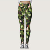 Groene Hart Camouflage Leggings (Voorkant)