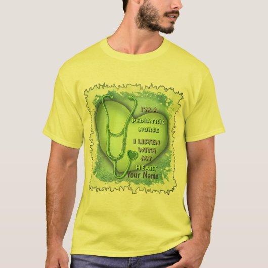 Groene Hart Kinderverpleegkundige T-shirt (Voorkant)
