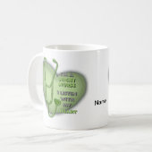 Groene Hart Nachtverpleegster Koffiemok (Voorkant links)