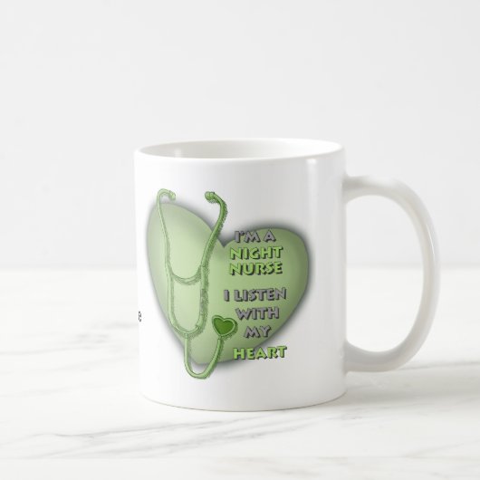 Groene Hart Nachtverpleegster Koffiemok (Rechts)