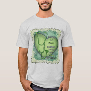 Groene Hart RN Geregistreerde Verpleegkundige T-shirt