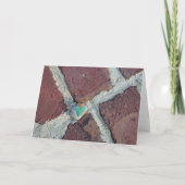 Groene Hart Rock op Pella, Iowa Brick Kaart (Voorkant)