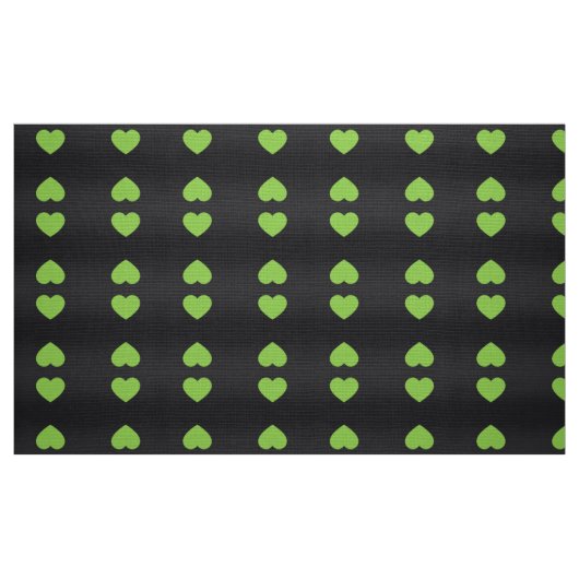 Groene hart stof (Fat Quarter)