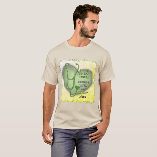 Groene Hart van Gyn Nurse T-shirt (Voorkant volledig)