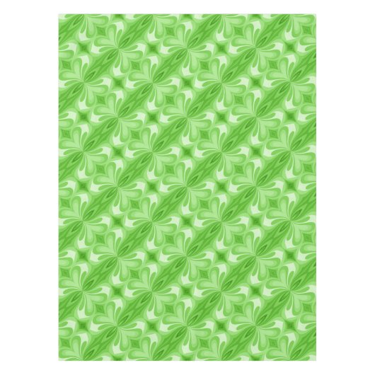 Groene Hart Vlinder Abstract Tafelkleed (Voorkant)