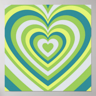 Groene Hart Whimsical Valentijn's Day Poster