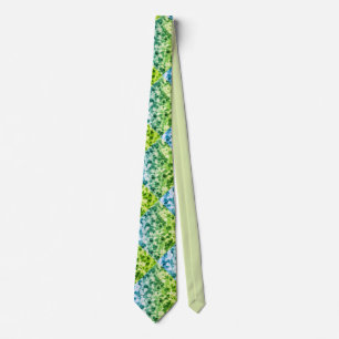 Groene harten stropdas