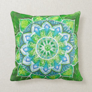 Groene hartslag, chakras, meditatie, zzen, helling kussen