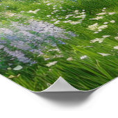 Groene Haven in de bergen Poster (Hoek)