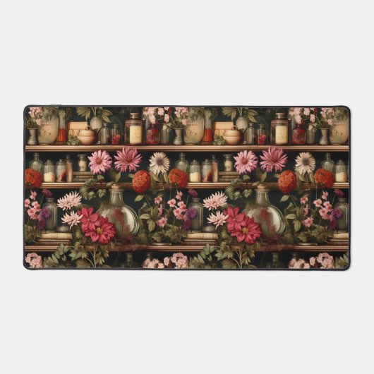 Groene heks apotheker Mousepad Bureaumat (Voorkant)