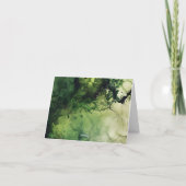 Groene heks Blank Kaart (Achterkant)