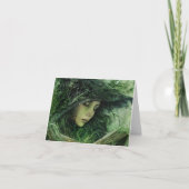 Groene heks Blank Kaart (Voorkant)