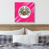 Groene heks canvas afdruk (Insitu (Slaapkamer))