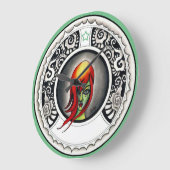 Groene heks grote klok (Hoek)