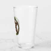 Groene Heks Pagan Pentakel Natuur Wicca Glas (Links)