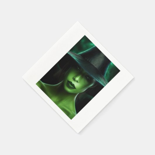 Groene heks servet (Hoek)