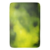 Groene, heldere achtergrond badmat (Voorkant Verticaal)