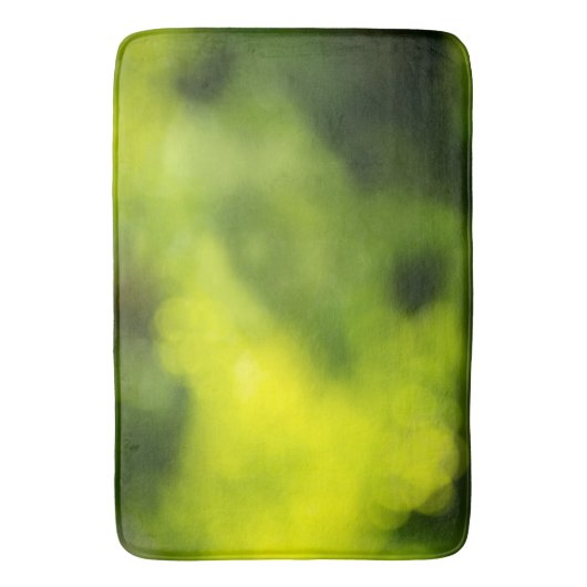 Groene, heldere achtergrond badmat (Voorkant Verticaal)