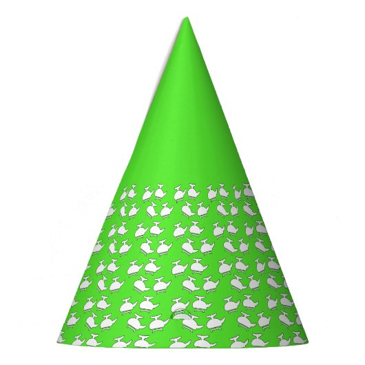 Groene Helikopter Verjaardagsfeestje Pet Feesthoedjes (Links)