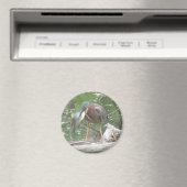 Groene Heron heeft een vismagnet Magneet (Insitu (Vaatwasser))
