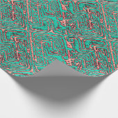 Groene het Koper van Huyuco Cadeaupapier (Hoek)