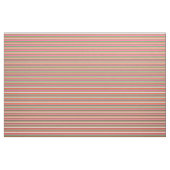 Groene, Hete Roze, Rode & Mint Cream Stripes Stof (Yard (91,4 cm))