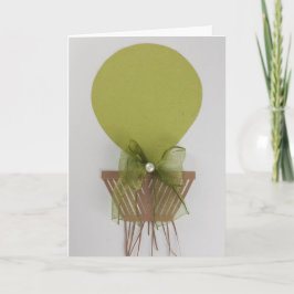 Groene heteluchtballon aanpassen kaart