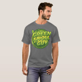 Groene Heuvel Man T-shirt (Voorkant volledig)