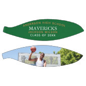 Groene high school Senior Player foto Gepersonalis Basketbal (Panelen)