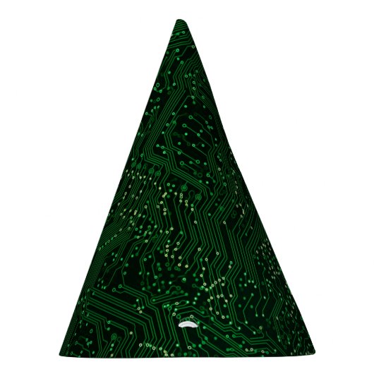 Groene hightech chiptechnologieën feesthoedjes (Rechts)