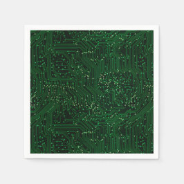Groene hightech chiptechnologieën servet