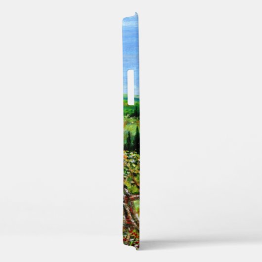 GROENE HILLEN EN OLIJFBOMEN IN TAALLANDSCHAP Case-Mate iPhone CASE (Achterkant / Rechts)