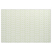 Groene hipster Geek Glasses Fabric Stof (Yard (91,4 cm))
