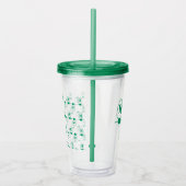 Groene HO lichten Acryl Drinkbeker (Rechts)