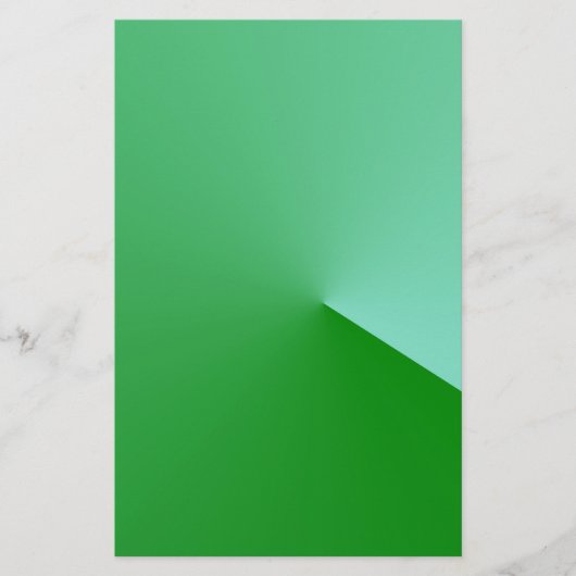 Groene hoek briefpapier (Voorkant)