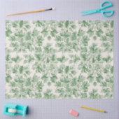 groene Holly Decoupage Tissuepapier (Craft)