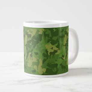Groene hond grote koffiekop