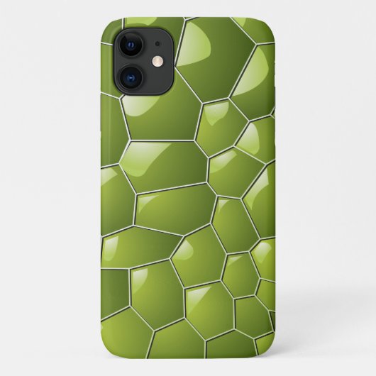 Groene honingraten Case-Mate iPhone case (Achterkant)