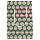 Groene honkbal cadeautas (Achterkant)