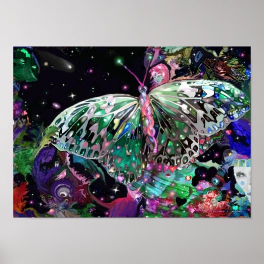 Groene hoop poster (Voorkant)