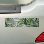 Groene hoopjes bumpersticker (Op auto)