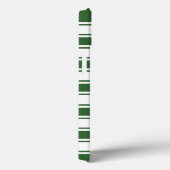 Groene horizontale streep Case-Mate iPhone case (Achterkant / Rechts)